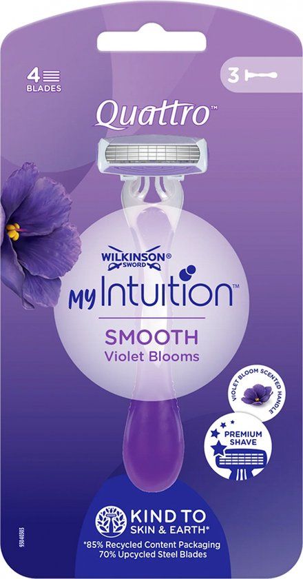 Wilkinson Sword Quattro My Intuition 3 Scheerapparaten