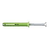 fischer nagelplug N Green 6 x 80/50 S met verzonken kop - 45 stuks