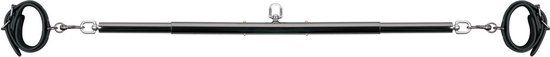 Easytoys Fetish Collection Expander Spreader Bar and Cuffs Set - Zwart