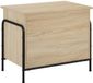 vidaXL Boîte de rangement chêne Sonoma 80 x 40 x 49,5 cm Bois traité