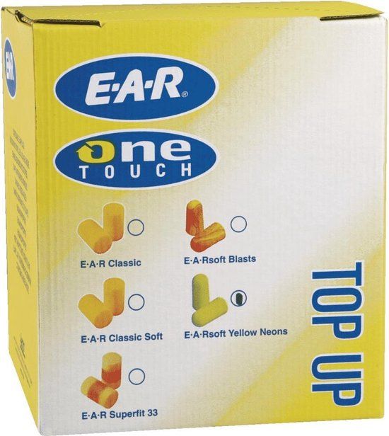 3M E.A.R.Soft Yel. T UP 500 paar PD-01-010 - Gehoorbescherming - Schuim