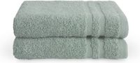 Byrklund Handdoeken set - Bath Basics - 2-delig - 2x 30x50 - 100% katoen - Zeeblauw