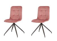 La Silla Española Houten stoel, stoffen, roze, make-up