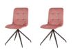 La Silla Española Houten stoel, stoffen, roze, make-up