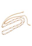 Gaya Ketting goud / wit