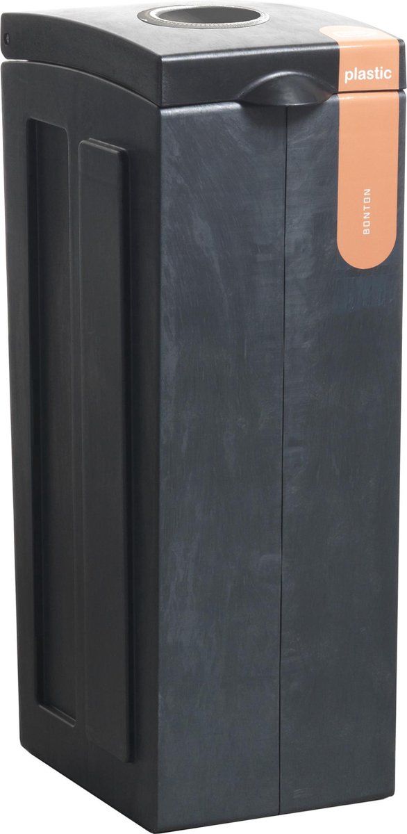 Bon Ton Afvalscheidingsmodule BonTon 70 liter grijs met inworpopening voor plastic