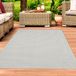 Modern tapis en sisal, crème, 240 x 340 cm
