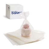 Decora 0855974 Koekjes verpakkingszak Transparant Kunststof 320 x 485 mm 200 stuks