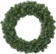 Everlands Couronne - Décoration de Noël - Ø50 cm - Vert - Synthétique