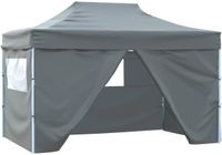 vidaXL Partytent 280 x 410 x 315 cm, antraciet, Oxford-stof