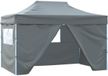 vidaXL Partytent 280 x 410 x 315 cm, antraciet, Oxford-stof