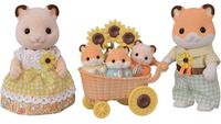 Sylvanian Families figurine set "La famille hamster" (modèle 5856)