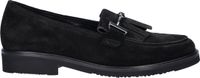 Gabor Dames Loafers Zwart Imitatieleer Blokhak 3-4 cm