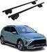 Hyundai barres de toit pour Hyundai Bayon, années 2020-2023, métal noir, avec homologation ABE