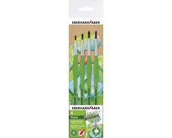 Eberhard Faber Green Winner Penseelset - 4 stuks
