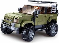 Sluban ModelBricks Engelse SUV Auto Jeep Bouwset - 317 Onderdelen