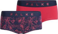 FALKE Daily Comfort Print 2-Pack Hipster Dames Veelkleurig - Maat XL