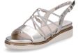 Tamaris - Dames - Plateau sandalen - Goud - Maat 37