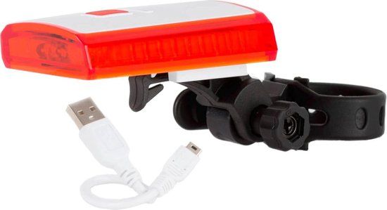 Ikzi Light Ikzi Goodnight Aside - Fietsachterlicht - LED - USB Oplaadbaar - Zwart