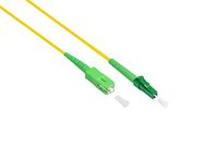 Alcasa Glasvezelkabel 3 m LC SC FTTH Geel