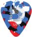 D'Addario 1CMC6-10 Multi-color celluloid plectra 10 pack heavy