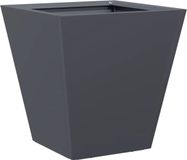 vidaXL Plantenbak - Staal - Antraciet - 30x30x30 cm
