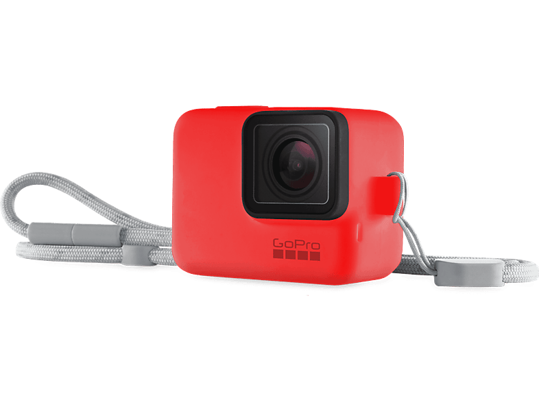 Gopro GoPro Sleeve + Lanyard Firecracker Red (acsst-012)