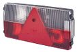 HELLA VALUEFIT Achterlicht - Gloeilamp - 12V - Opbouw/Geschroefd - ECE/geen SAE - Lenskleur: Transparant - Stekker: Ronde stekker - links - Aantal: 1 - 2VB 341 032-111