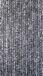 Unyqoos® Rideau moustiquaire queue de chat - Noir et blanc chiné, 90 x 200 cm
