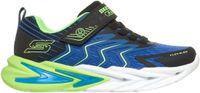 Skechers FLEX-GLOW ULTRA - PRISM-PACER Jongens Veterschoenen - Zwart / Blauw / Lime