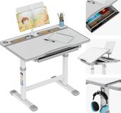 Mark Adler Study 3.0 Ergonomisch bureau voor kinderen - Grijs