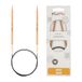 KnitPro aiguille circulaire, bouleau, marron, 80 cm x 3,75 mm