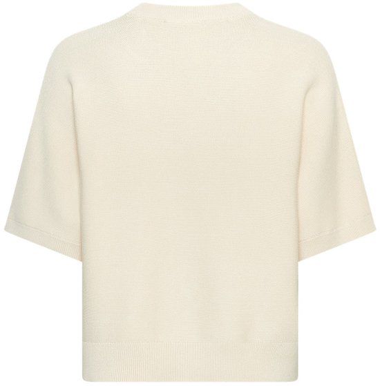 MSCH Copenhagen Mschthamira 2/4 Pullover T-shirt - Ecru - Maat M/L