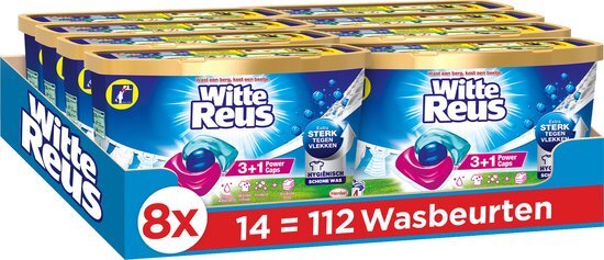 Witte-Reus Power Caps - 112 wasbeurten