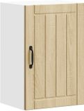 vidaXL Keukenbovenkast Lucca Bewerkt Hout Sonoma Eikenkleurig