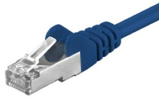 DSIT CAT5e FTP patchkabel - 1 meter blauw