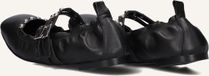 Stefano Lauran Bailarina Arrugada Ballerina's Dames - Zwart - Maat 39