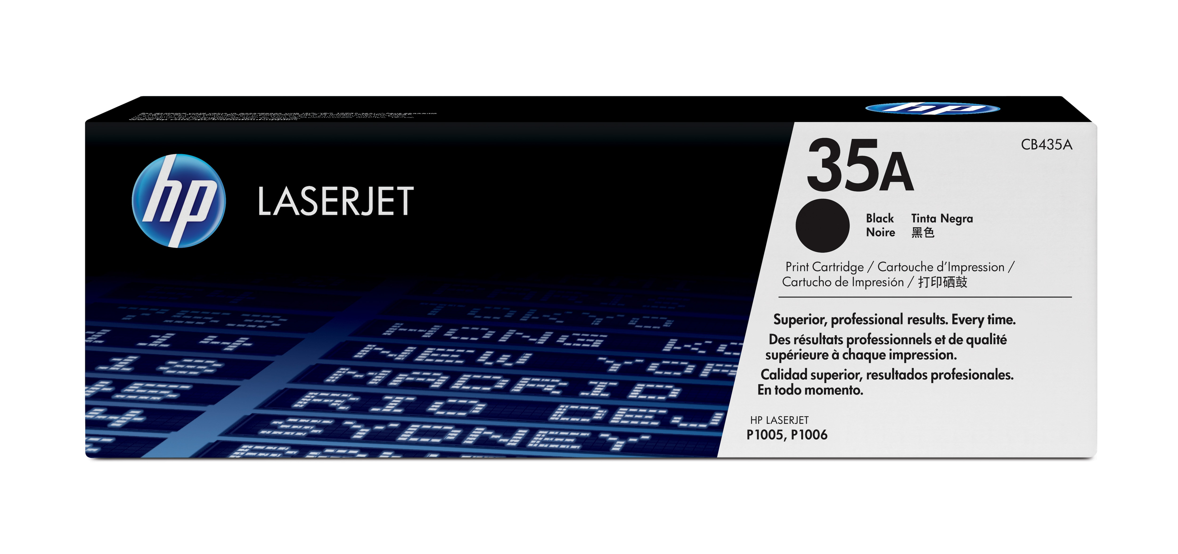 HP   35A originele zwarte LaserJet tonercartridge