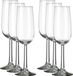 Royal Leerdam Champagneglazen/flutes Bouquet - 12x stuks - 170 ml - transparant