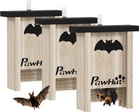 PawHut Fledermauskasten 3er-Set