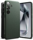 Ringke Onyx | Hoesje Geschikt voor Samsung Galaxy S24 Plus | Back Cover Flexibel TPU | Militaire Standaard | Groen