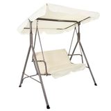 HOME DECO FACTORY Soria Beige schommelstoel 140 cm