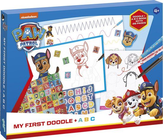 Totum PAW Patrol My First Doodle & ABC Teken- en Schrijfset - Creatief