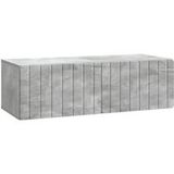 Maison Exclusive - Meuble TV mural 98 x 41 x 30 cm gris béton bois d'ingénierie