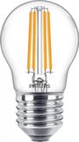 Philips Lampe à bougie LED Transparent - 60W - E27 - Blanc Chaud