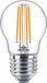 Philips Lampe à bougie LED Transparent - 60W - E27 - Blanc Chaud