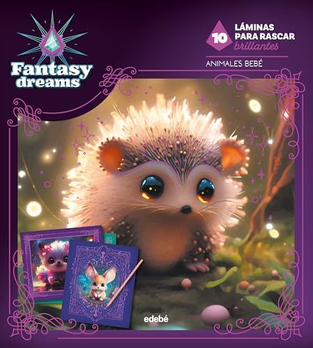 LÁMINAS PARA RASCAR: DRAGONES BEBÉ