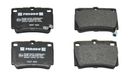 Ferodo FDB1570 Remblok set, schijfrem - (set van 4) | Compatibel met: MITSUBISHI GALLOPER, PAJERO SPORT I, PAJERO SPORT III