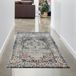 Tapis Oriental Design Extérieur 80x150 cm Gris