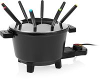 Princess Fonduepan (elektrisch) - Fondue Black 1,5L voor 8 pers - 173110 - 800W - Incl. 8 fondeuvorkjes